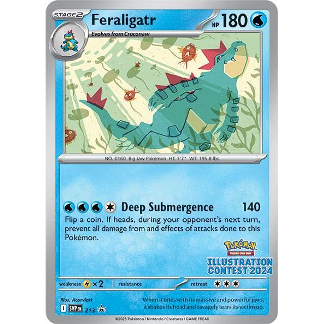 Feraligatr - 213 (Illustration Contest 2024)