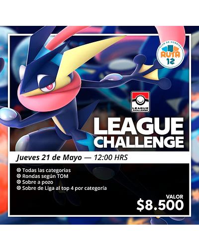 League Challenge Mayo - Pokémon TCG