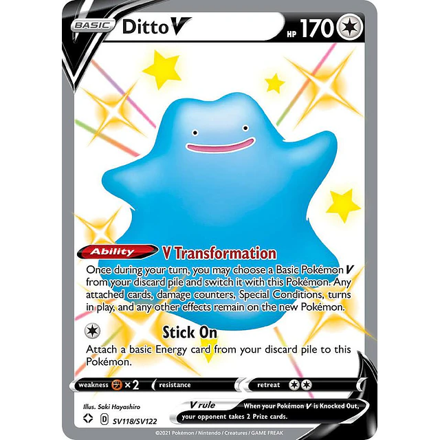 Ditto V - Shining Fates: Shiny Vault