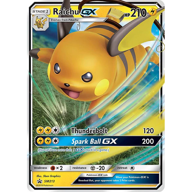 Raichu GX