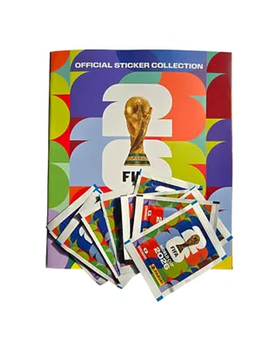 Pack Album Tapa Dura + 25 Sobres Fifa World Cup 2026