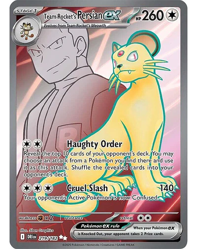 Team Rocket's Persian ex