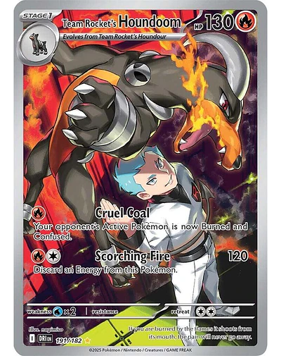 Team Rocket's Houndoom - 191/182 
