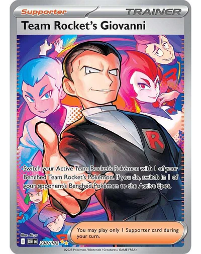 Team Rocket's Giovanni - 238/182 