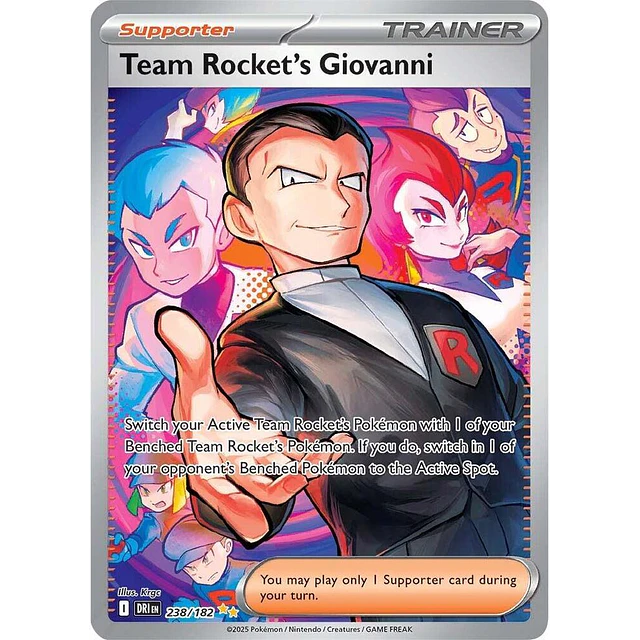 Team Rocket's Giovanni - 238/182 
