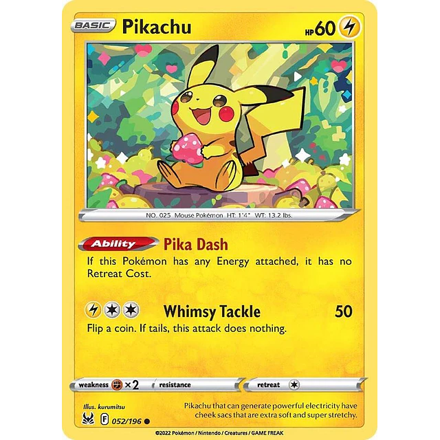 Pikachu - SWSH11: Lost Origin