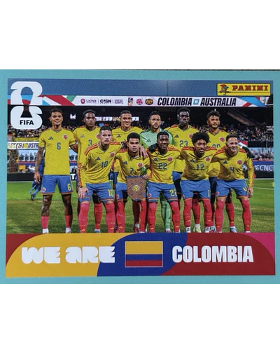 Lamina Colombia 1-20