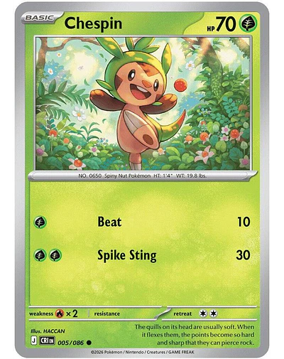 Chespin - 005/086