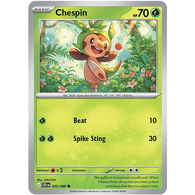 Chespin - 005/086