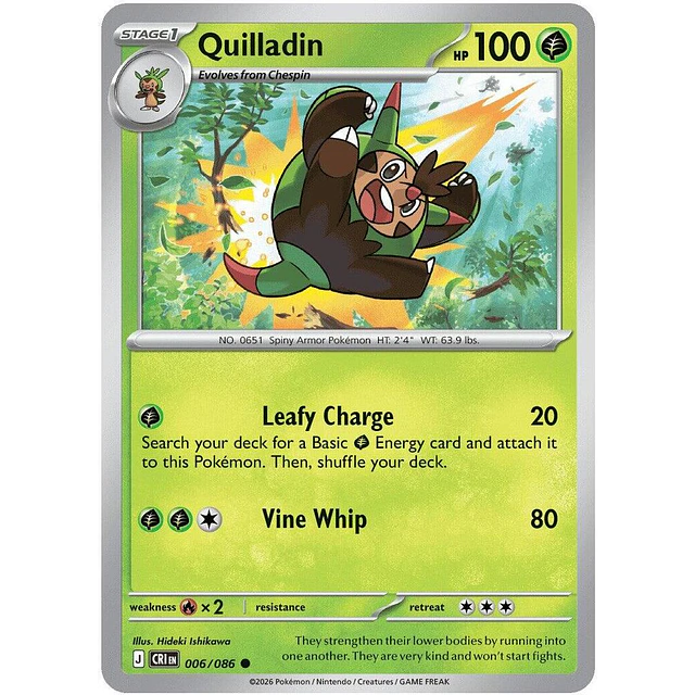Quilladin 006/086