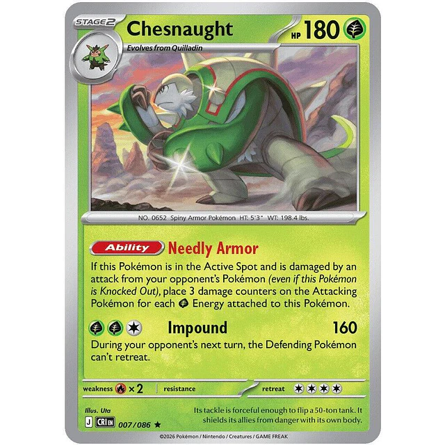 Chesnaught 007/086