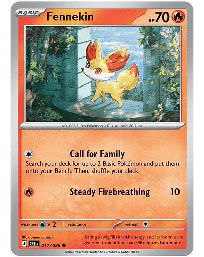 Fennekin 011/086