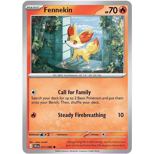 Fennekin 011/086
