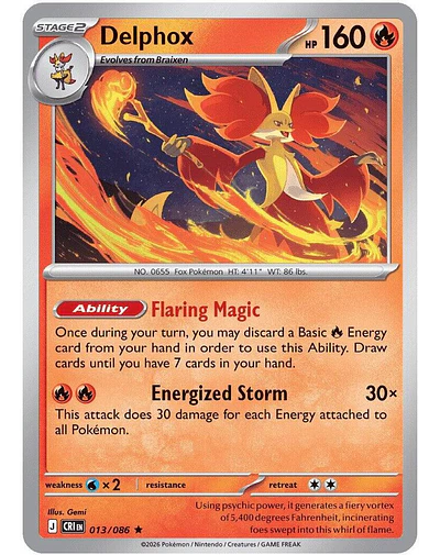 Delphox 013/086