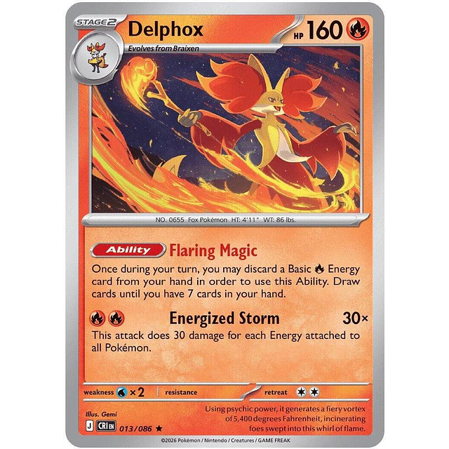 Delphox 013/086