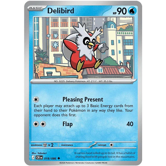 Delibird 018/086
