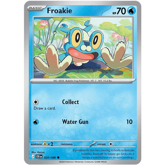 Froakie - 020/086 2