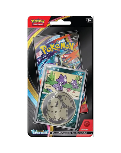 MEGA EVOLUTION - CHAOS RISING - CHECKLANE BLISTER (TOXEL)