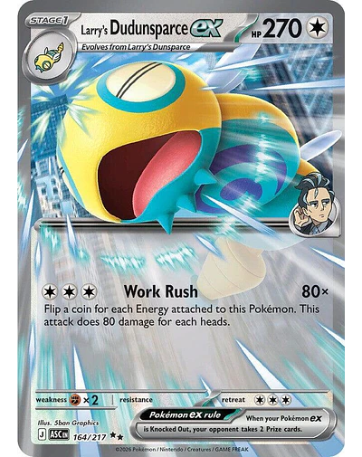 Larry's Dudunsparce ex