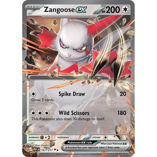 Zangoose ex