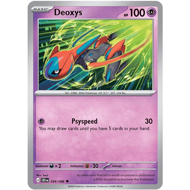 Deoxys - 034/086
