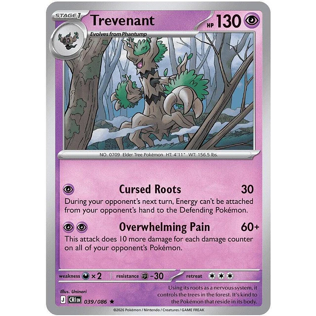 Trevenant 039/086
