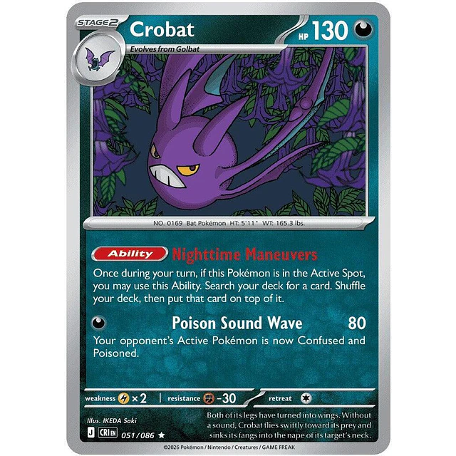 Crobat - 051/086