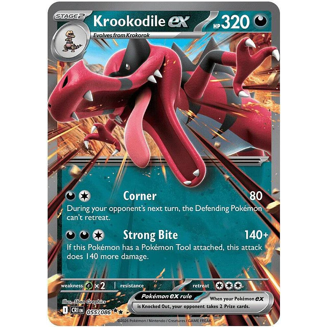 Krookodile ex 055/086