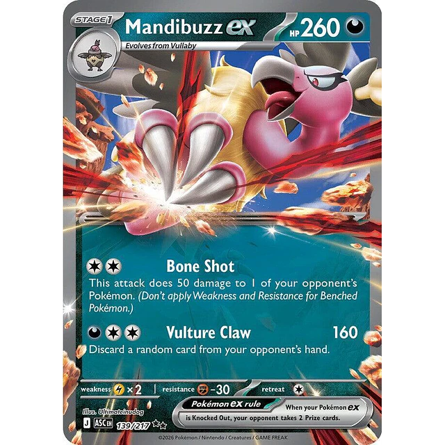 Mandibuzz ex - 139/217