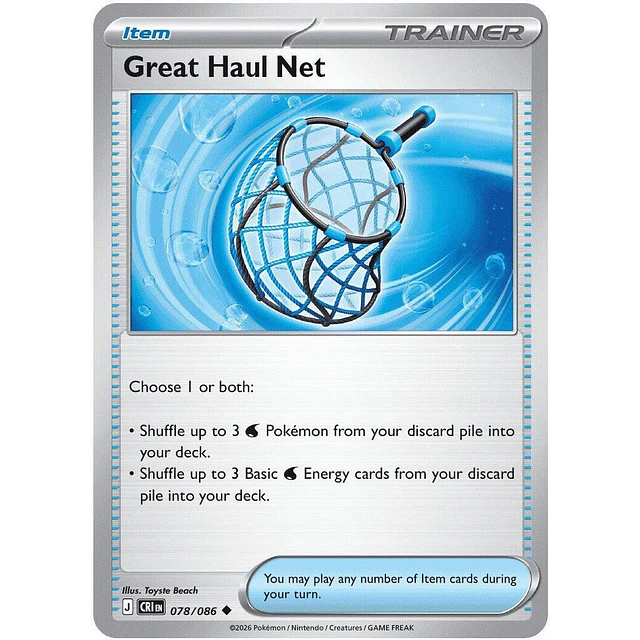 Great Haul Net 078/086