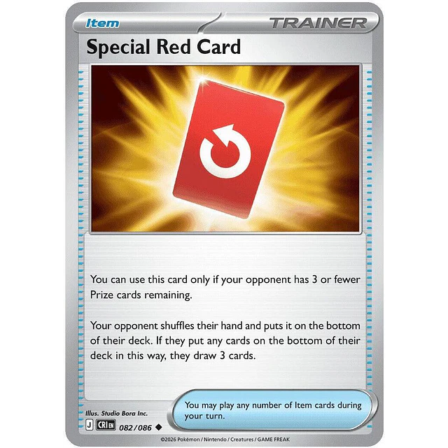 Special Red Card - 082/086 