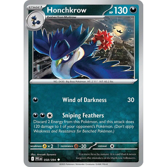 Honchkrow  058/094