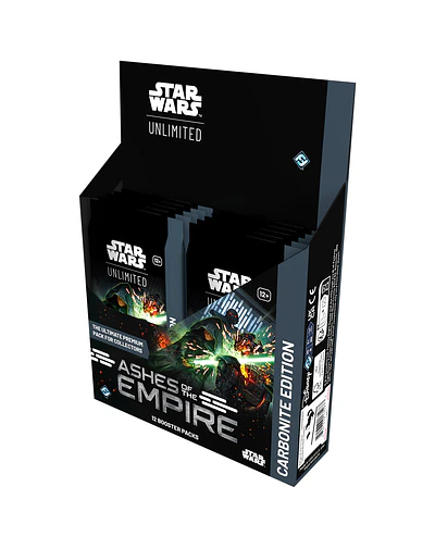 STAR WARS UNLIMITED - ASHES OF THE EMPIRE CARBONITE BOOSTER DISPLAY INGLES