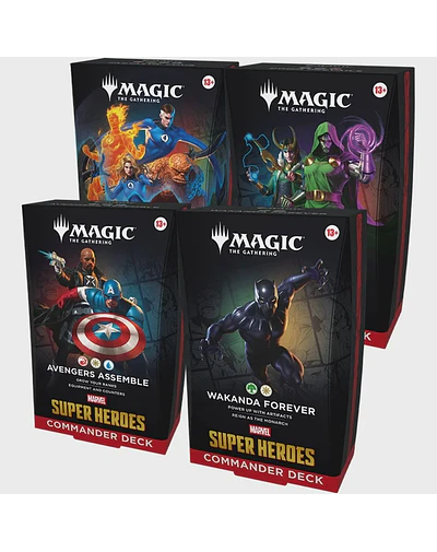 MTG [EN] Marvel Super Heroes - Commander Deck (Set de 4) 