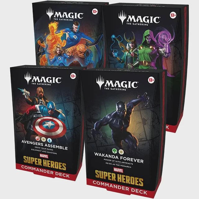MTG [EN] Marvel Super Heroes - Commander Deck (Set de 4) 