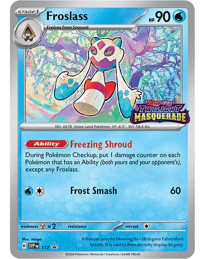 Froslass - 117 (Prerelease)