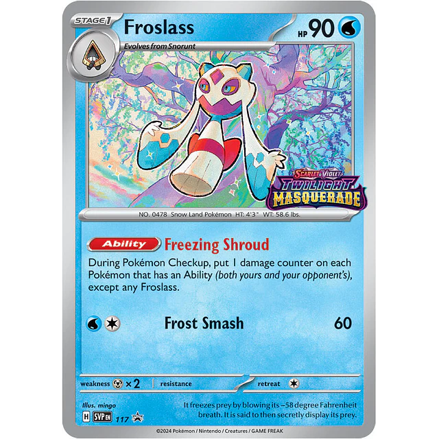 Froslass - 117 (Prerelease)