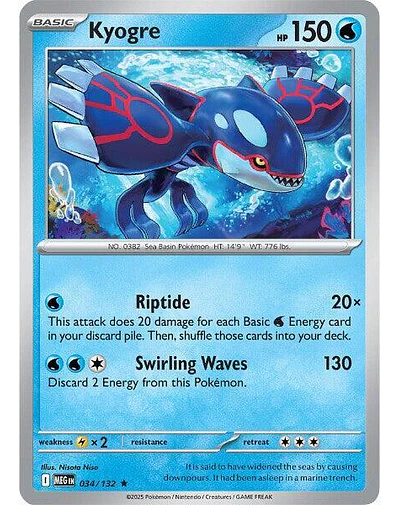 Kyogre 034/132