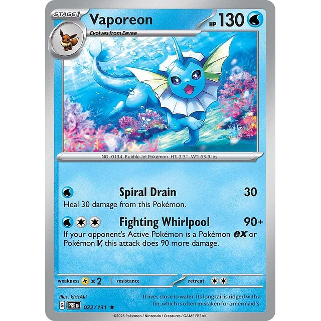 Vaporeon 022/131