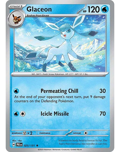 Glaceon 025/131