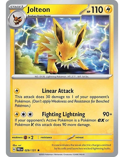 Jolteon 029/131