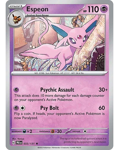 Espeon 033/131