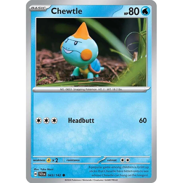 Chewtle 043/142