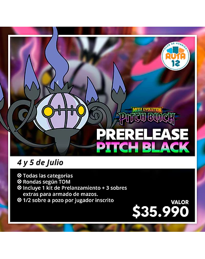 Prelanzamientos ''Mega Evoluciones: Tinieblas Umbrías''