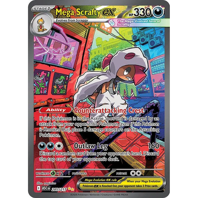 Mega Scrafty ex - 285/217