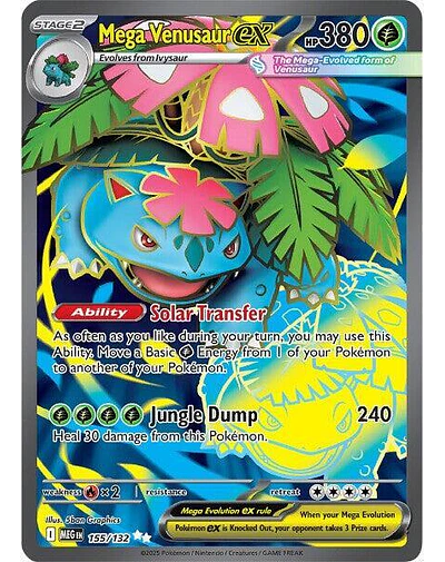 Mega Venusaur ex - 155/132 