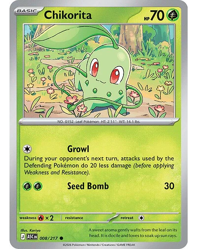 Chikorita 008/217