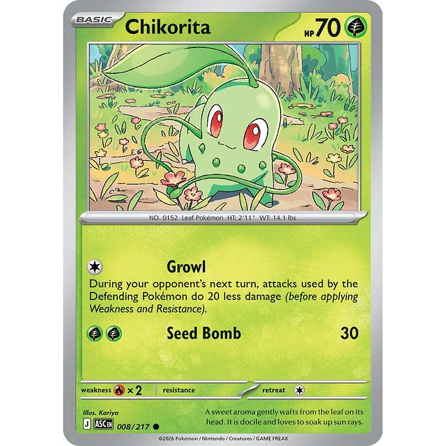 Chikorita 008/217