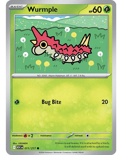 Wurmple 011/217