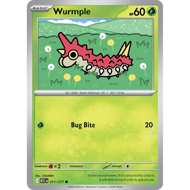 Wurmple 011/217